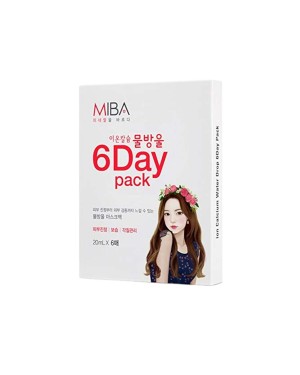 MIBA - Ion Calcium Water Drop 6Day Pack - 20ml x 6pcs