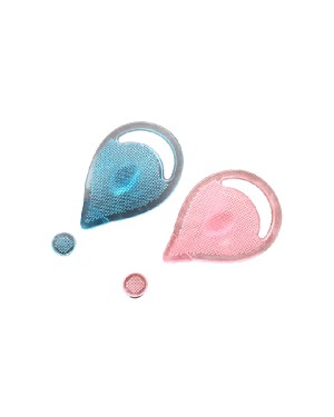 MsBlossom - Silicone Pore Cleansing Pad - 1pc - Pink/Blue (Color Chosen at Random)