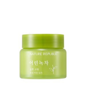 NATURE REPUBLIC - Young Green Tea Mild Cream - 55ml