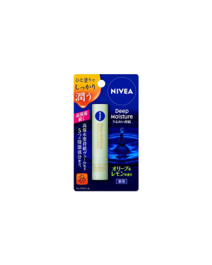 NIVEA Japan - Deep Moisture Lip, Olive & Lemon Scent - 2.2g