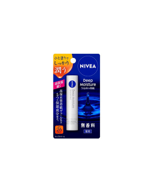 NIVEA Japan - Deep Moisture Lip Unscented - 2.2g