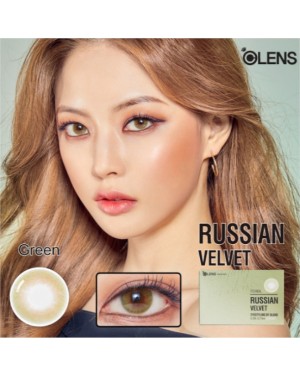 Olens - Russian Velvet 1 Month - Green - 2pcs