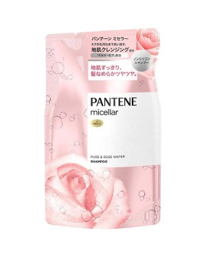 Pantene Japan - Micellar Pure & Rose Water Shampoo Refill - 350ml