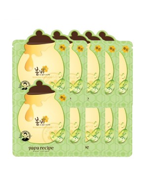 Papa Recipe - Bombee Green Honey Mask - 10pcs