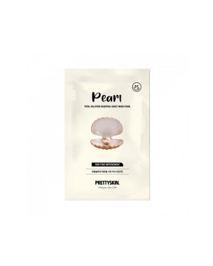 Pretty Skin - Total Solution Essential Sheet Mask - Pearl - 1pc