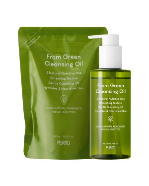 PURITO - From Green Cleansing Oil Set - 1set(2items)
