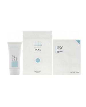 Pyunkang Yul - Acne Facial Cream 50ml - Pouch Set - 1set(3pcs)