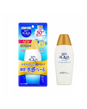 Rohto Mentholatum  - Skin Aqua UV Super Moisture Gel Hydrating Sunscreen SPF50+/PA++++ - 110g - White