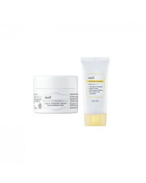 Dear; Klairs Freshly Juiced Vitamin E Mask - 15ml + All-day Airy Sunscreen SPF50+ PA++++ - 50g (1ea) Set