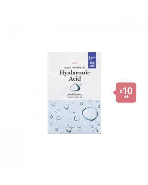 ETUDE - 0.2 Therapy Air Mask (New) - 1pc - Hyaluronic Acid (10ea) Set