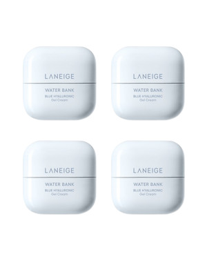 LANEIGE - Water Bank Blue Hyaluronic Gel Cream - 50ml (4ea) Set