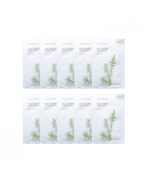 NATURE REPUBLIC - Real Nature Sheet Mask - Tea Tree - 1pc (10ea) Set