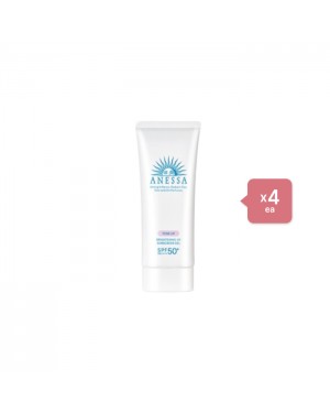 Shiseido Anessa Brightening UV Sunscreen Gel N SPF50+ PA++++ (2022 Version) - 90g (4ea) Set