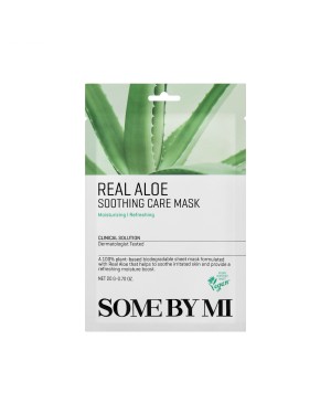 SOME BY MI - Real Aloe Soothing Care Mask - 1pc