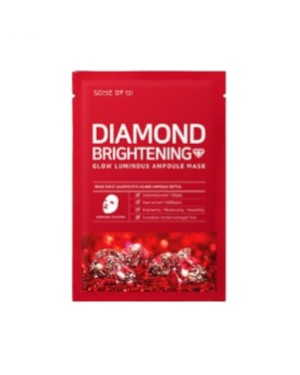 SOME BY MI - Red Diamond Brightening Glow Luminous Ampoule Mask (Micro - white) - 1pc