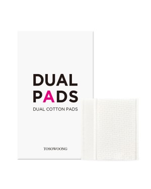TOSOWOONG - Dual Cotton Pads - 60pcs