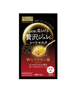 Utena - Premium Puresa Golden Jelly Mask - Hyaluronic Acid - 1pc
