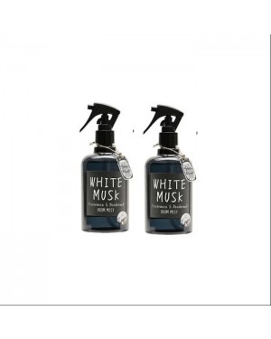 John's Blend - Fragrance & Deodorant Room Mist - 280ml - Musk Jasmine (2ea) Set