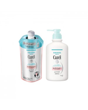 Kao - Curel Intensive Moisture Care Hair Conditioner & Refill Set