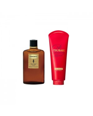 KAMINOMOTO x Shiseido Hair Serum Treatment Moist Set