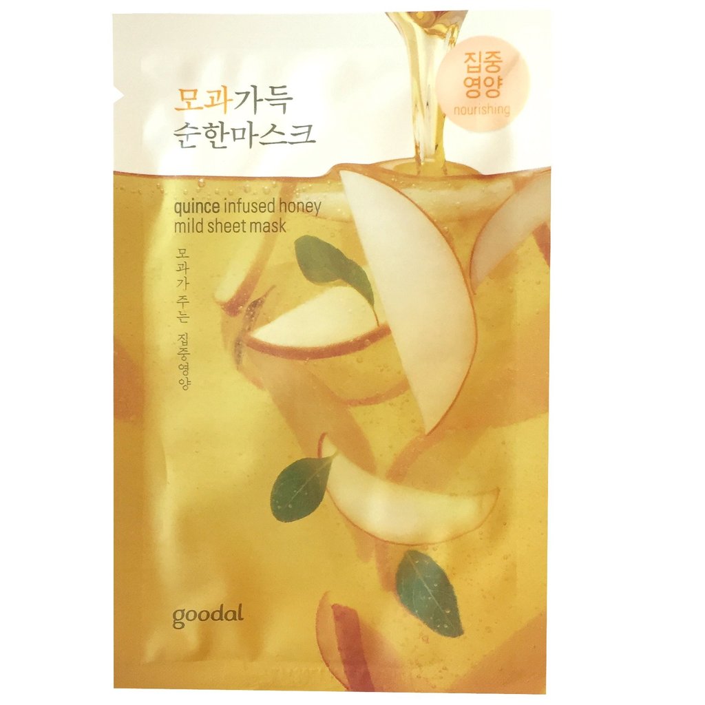 Goodal Infused Water Mild Sheet Mask Quince Nourishing 1pc