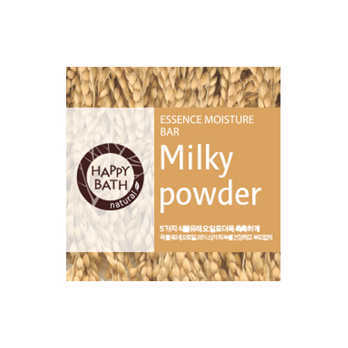 HAPPY BATH Essence Moisture Bar NoMilky Powder