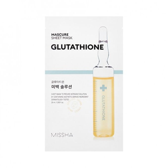 MISSHA Mascure Solution Sheet Mask Glutathiona 1pc