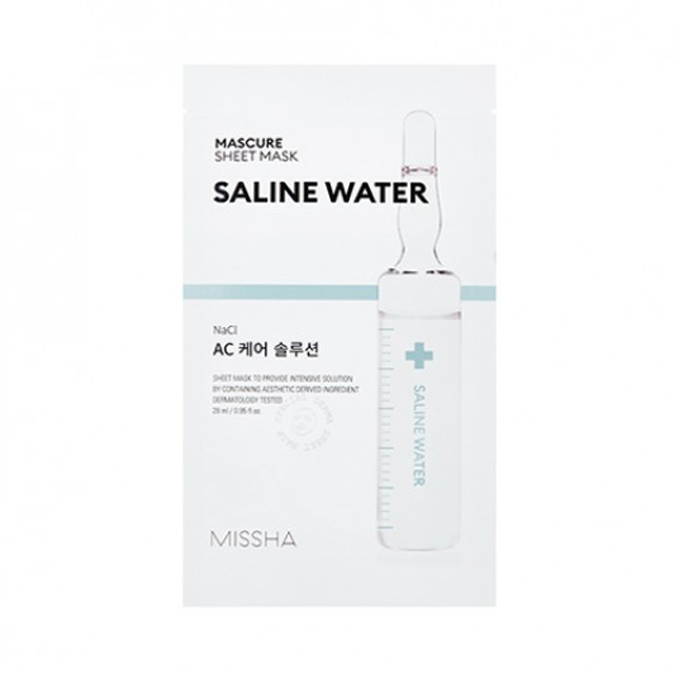 MISSHA Mascure Solution Sheet Mask Saline Water 1pc