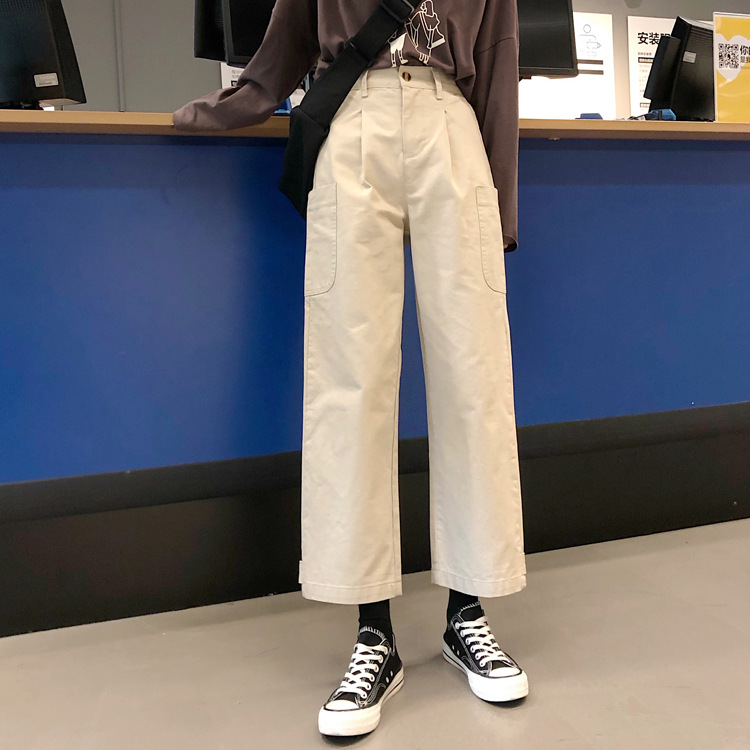 straight cut cargo pants
