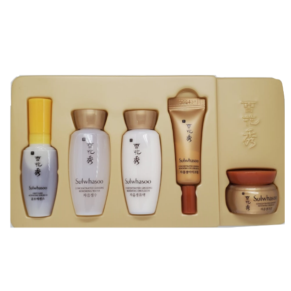 Sulwhasoo - Concentrated Ginseng Renewing Basic Kit - 5pcs