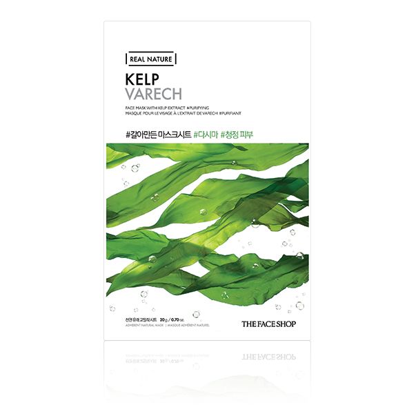 The Face Shop Real Nature Face Mask Kelp 1pc