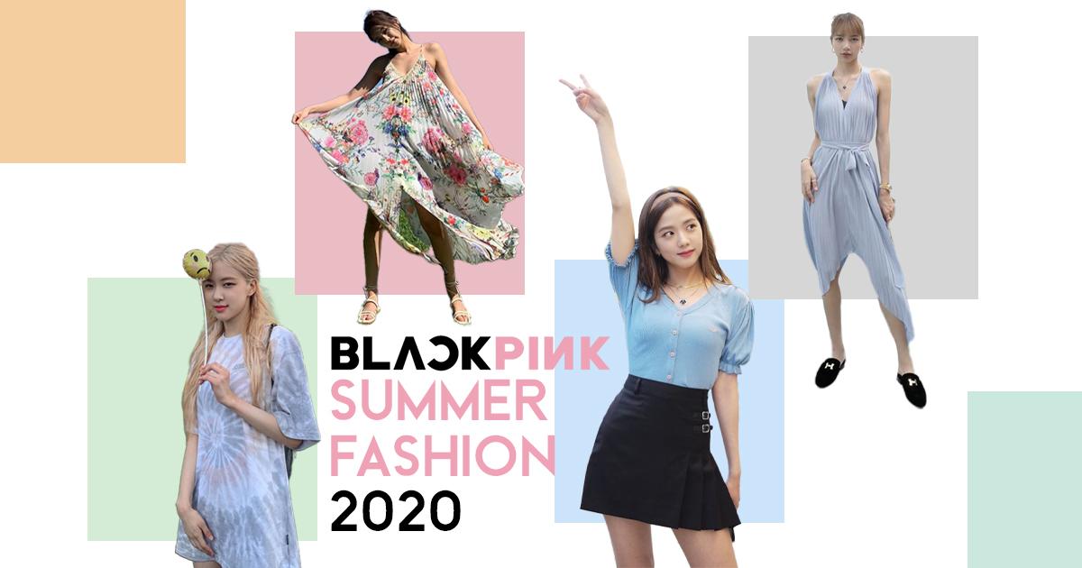 black pink summer outfits