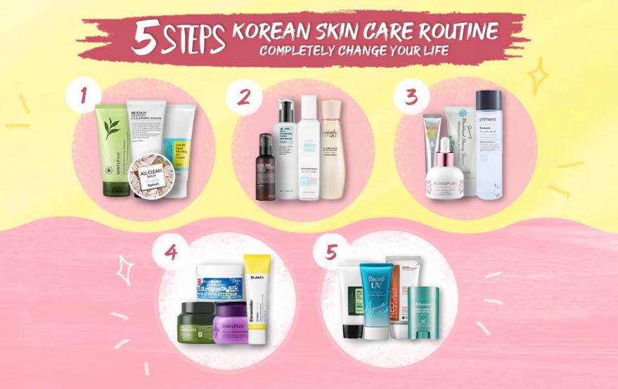 Steps to a Korean Skin Care Routine