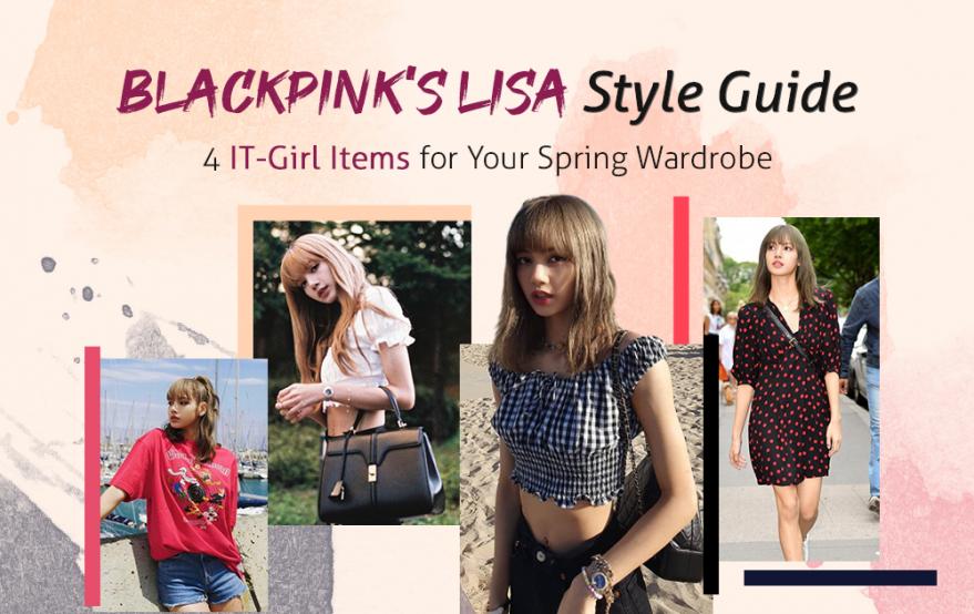 BLACKPINK Lisa Fashion Style Wardrobe Essentials