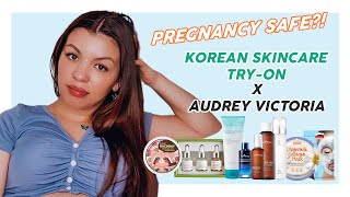 Pregnancy-Safe Korean Skincare Try On ft. Audrey Victoria | Stylevana K-Beauty