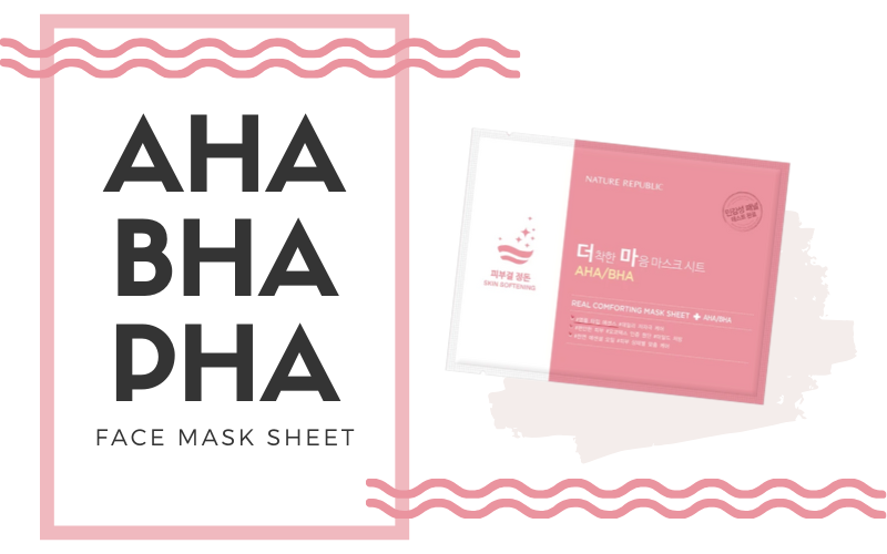  Stylevana - Vana Blog - Face Mask Sheet - AHA BHA PHA