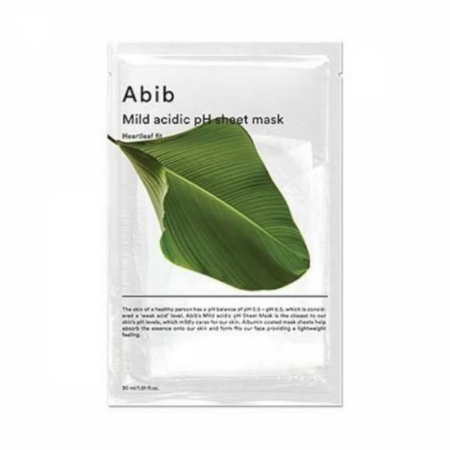 Abib - Mild Acidic pH Sheet Mask Heartleaf Fit