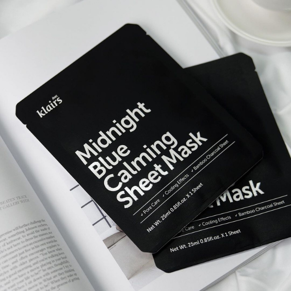 Dear; Klairs - Midnight Blue Calming Sheet Mask