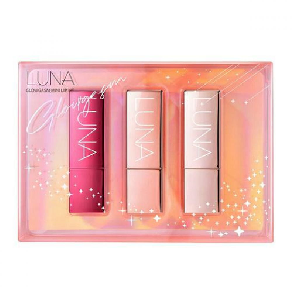LUNA - Glowgasm Mini Lip Kit 3 Items