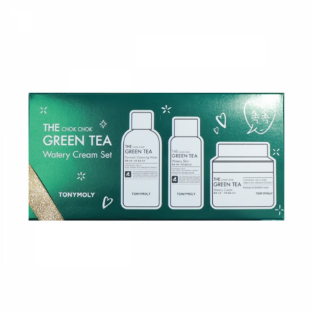 TONYMOLY - 2020 The Chok Chok Green Tea Watery Cream X'mas Set