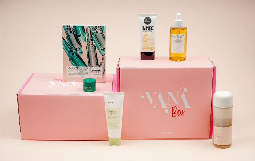 Stylevana Cica Care Box with centella asiatica for skin