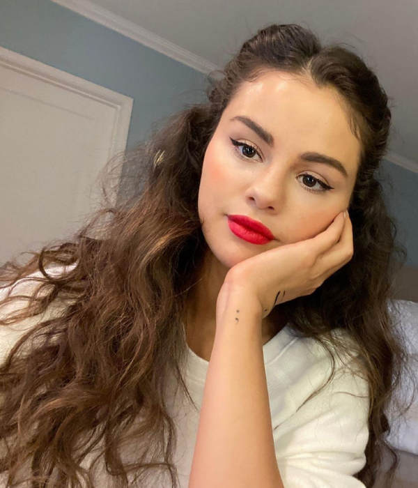 selena gomez makeup trend 2022