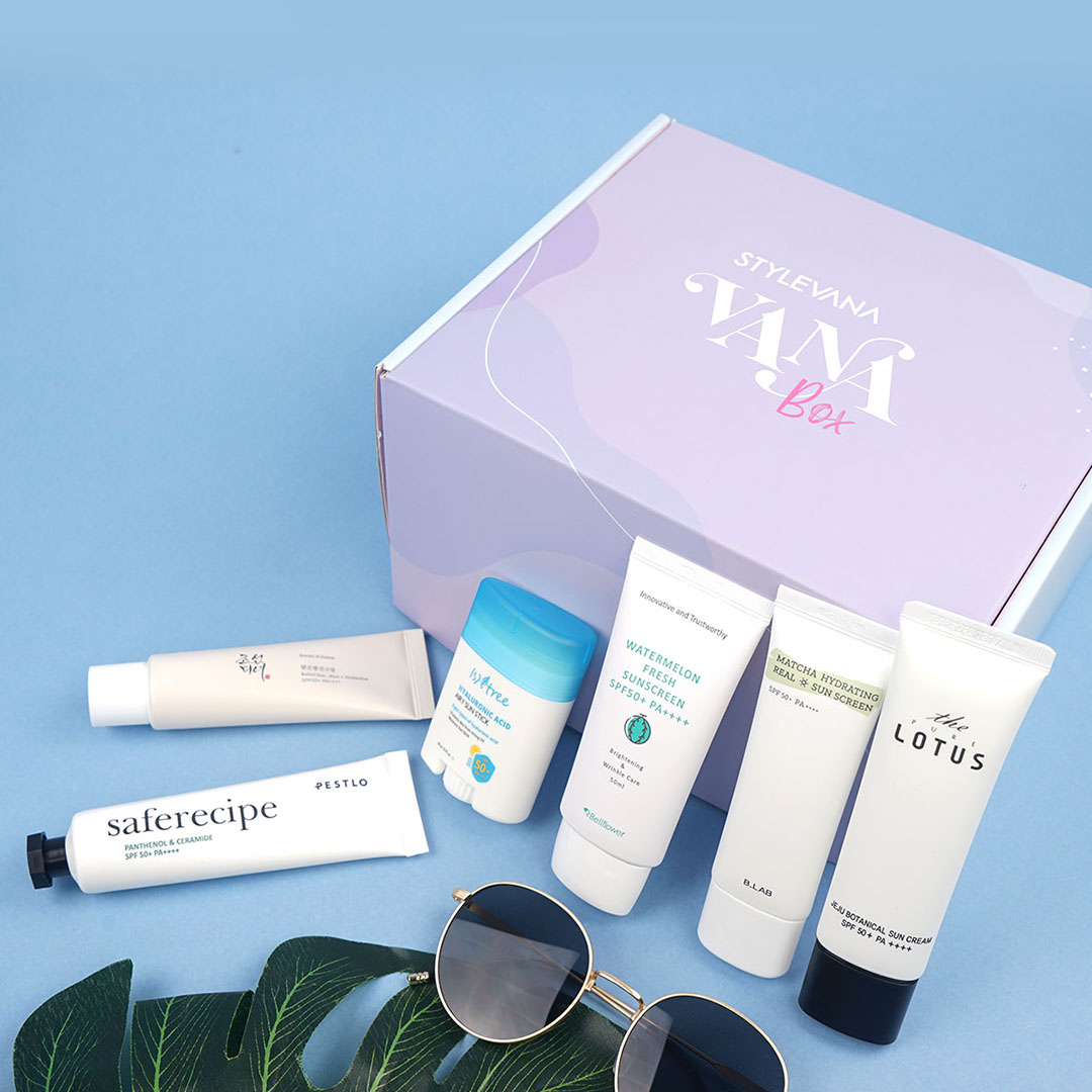 Stylevana Vana Beauty Box best sunscreens