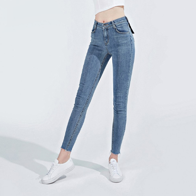 chuu - Frayed-Hem Skinny Jeans Vol.75