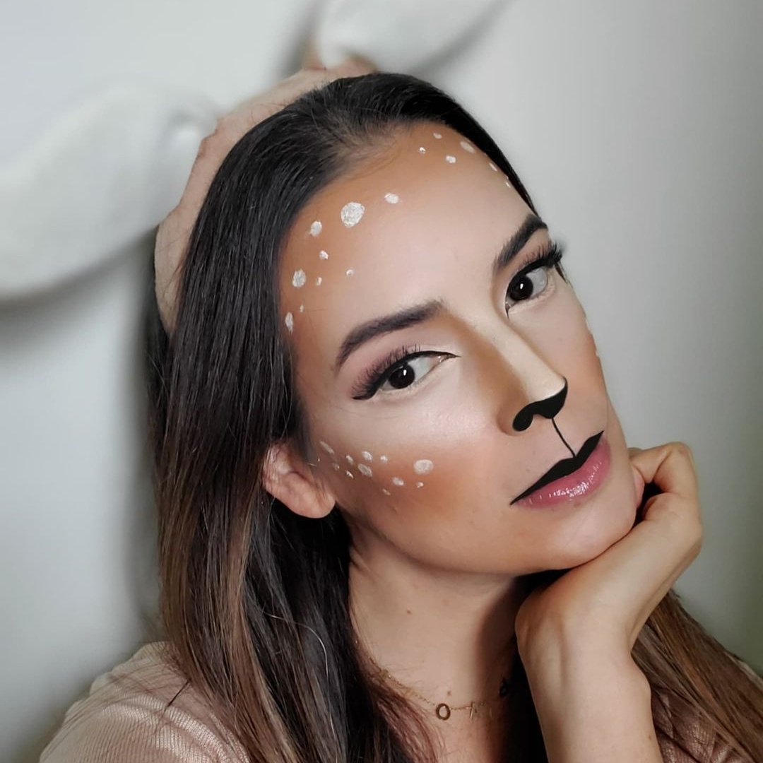 doe halloween makeup look