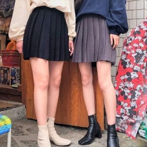 Icecream12 - Pleated Mini Skirt