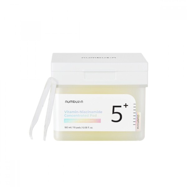 numbuzin - No.5 Vitamin-Niacinamide Concentrated Pad - 180ml/70pads