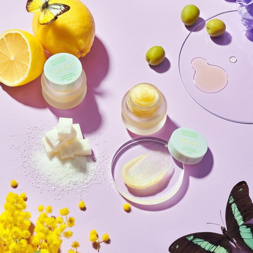 TOCOBO - Lemon Sugar Scrub Lip Mask
