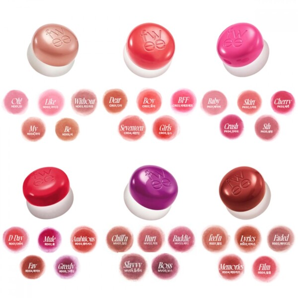 Fwee - Lip & Cheek Blurry Pudding Pot - 5g