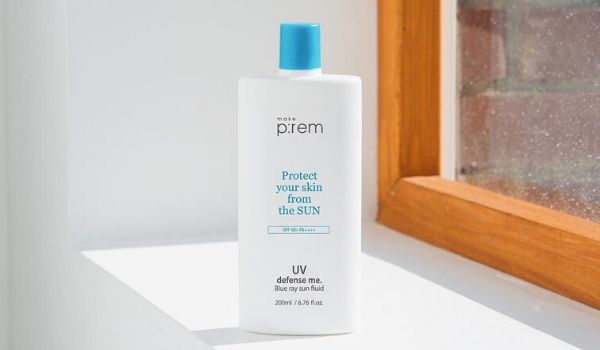 make p:rem - UV defense me. Blue ray sun fluid